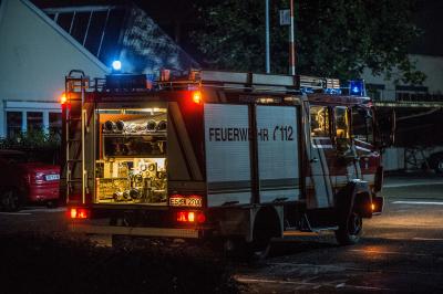 Koengen: Brand in einem kunststoffverarbeitenden Betrieb